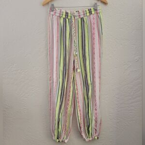 Anthropologie Jaquard Harem Lounge Pants Size Small NWT